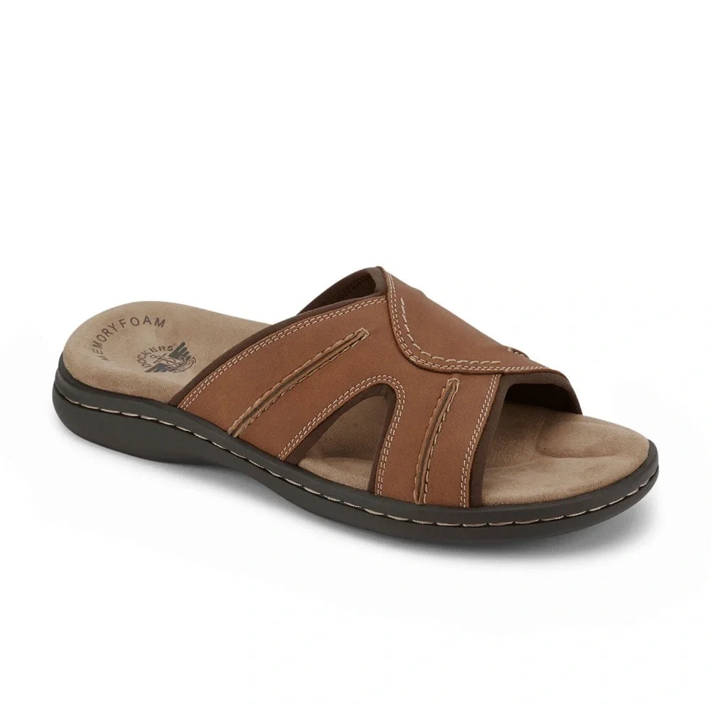 Dockers Men's Sunland Slide Sandals- Color Rust- Size 11